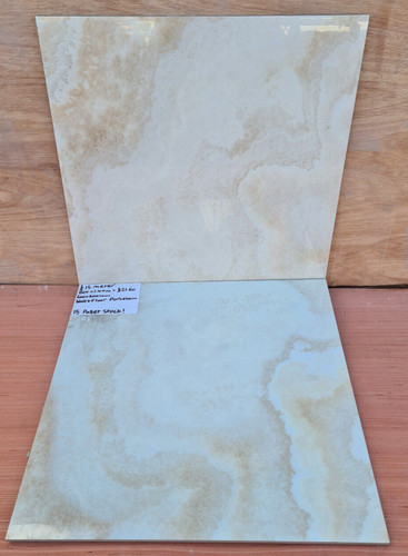 Beige gold porcelain - gold, floor