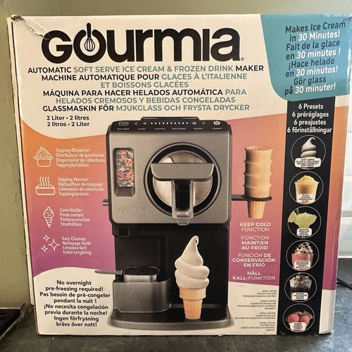Gourmia ice cream - cream, and