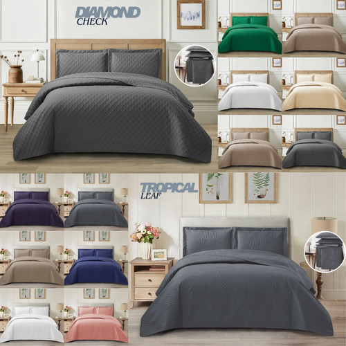 Piece bedspread embossed - piece,