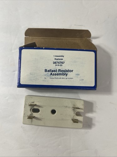 Ballast resistor terminal - resistor, 4