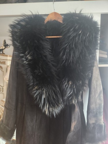 New leather real - fox, fur