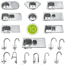 Stainless Steel Single & 1.5