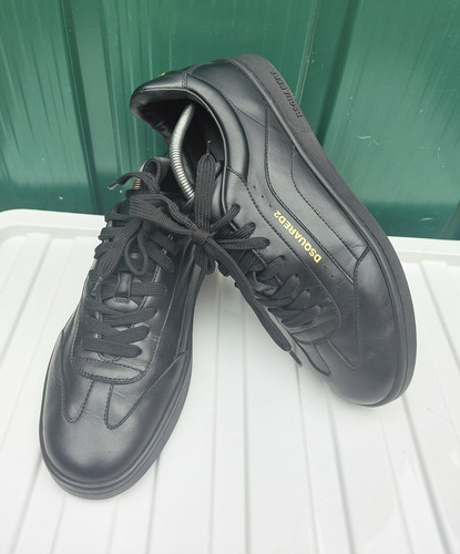 Dsquared2 mens black leather - mens,