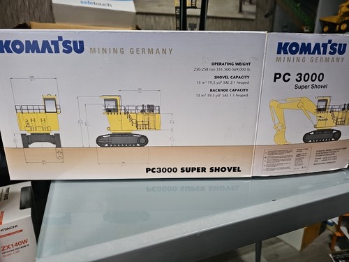 Komatsu pc3000 backhoe diecast - pc3000,
