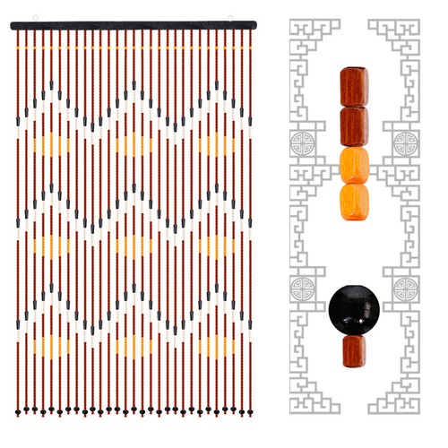 Bamboo wooden beads beaded - beads,