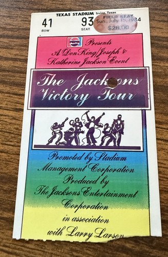 Michael jackson victory tour - jackson,