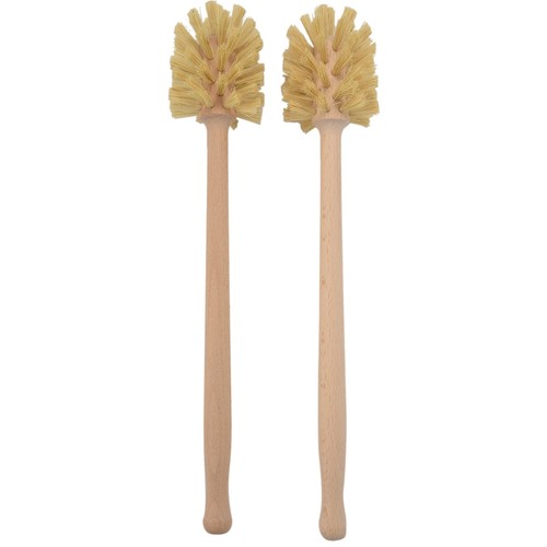 Toilet brush pack wood - 2,