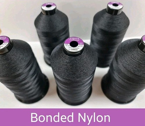 Black coats bonded nylon - black,