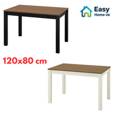 Extendable Dining Table Modern Wooden Seater Space Saving Home Kitchen Furniture