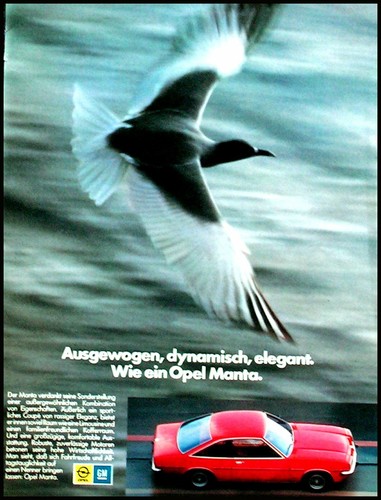 Opel manta e - opel, b