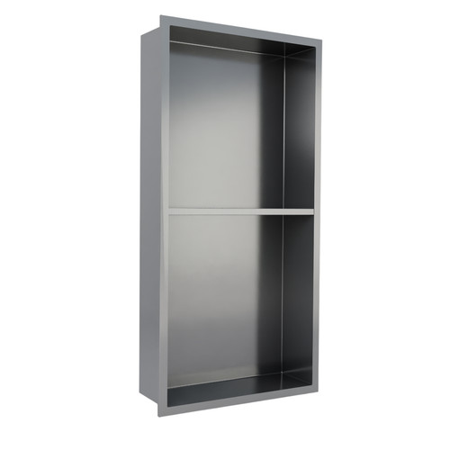 Wall niche inset with shelf - wall,
