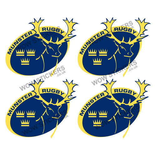 Munster rugby stickers - rugby, laptop
