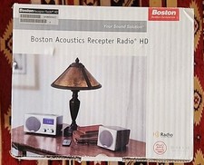 NEW IN OPEN BOX Boston Acoustics Recepter Radio Dual Alarm Clock 