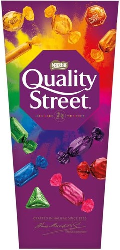 Quality street toffee - quality, and