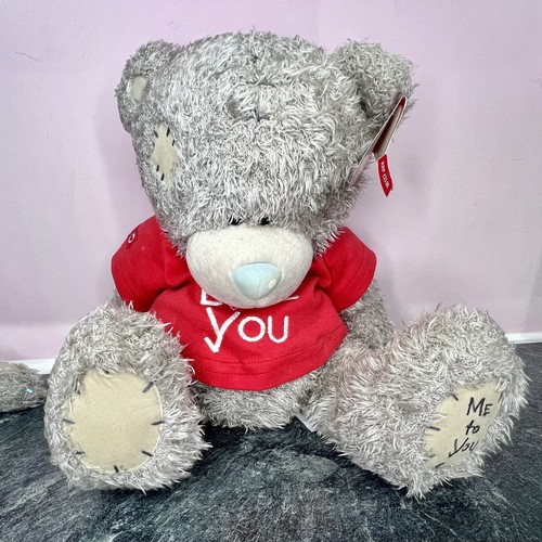 You grey tatty teddy - me,