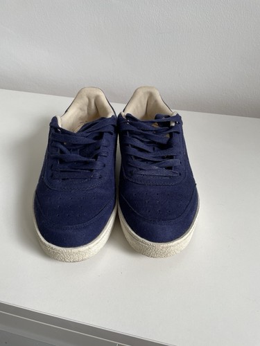 Superdry blue cream trainers - blue,
