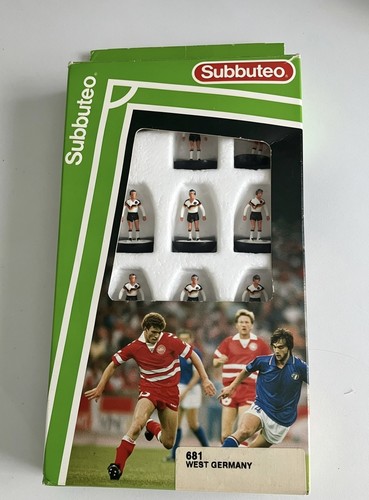 Subbuteo set west german - of,