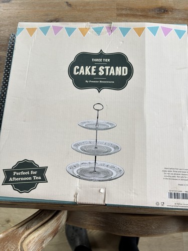 Tier cake stand glass - cake,
