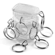 Photo Holder Blank Acrylic Key Ring 35mm x 45mm - Plastic Picture Frame Keyring