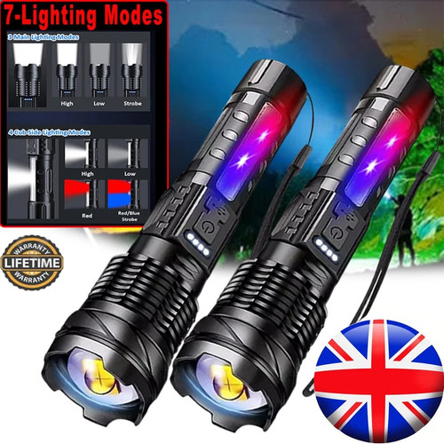 2pcs super bright flashlight - super,