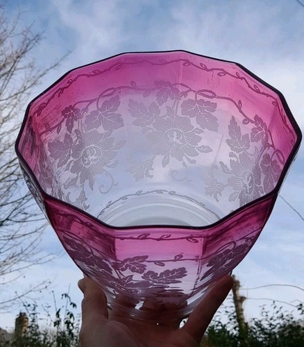 Antique veritas cranberry - veritas, ruby