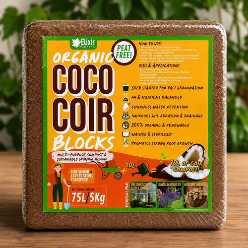 Organic coir coco compost - organic,