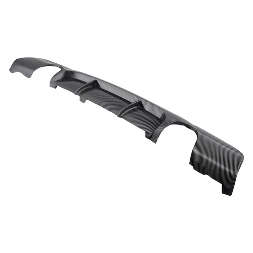 Carbon fiber lip rear diffuser - fiber,