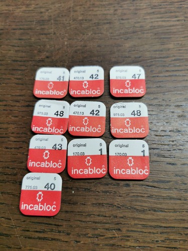 Incabloc shock springs new - incabloc,