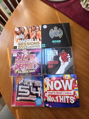 Various dance and rock cds - and,