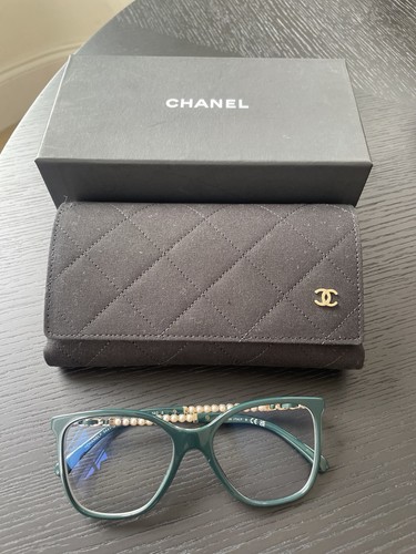 Chanel eye glasses new green - chanel,