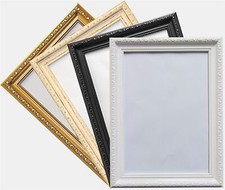 Shabby chic Ornate French style Picture Photo frame Cream White Gold Black