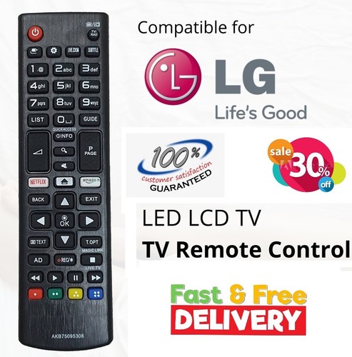 Remote control replacement - lg,