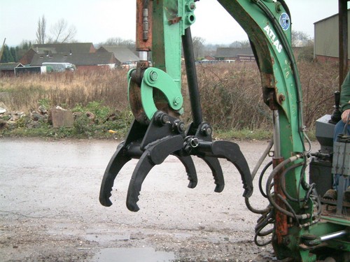 Mini digger grapple - mini,