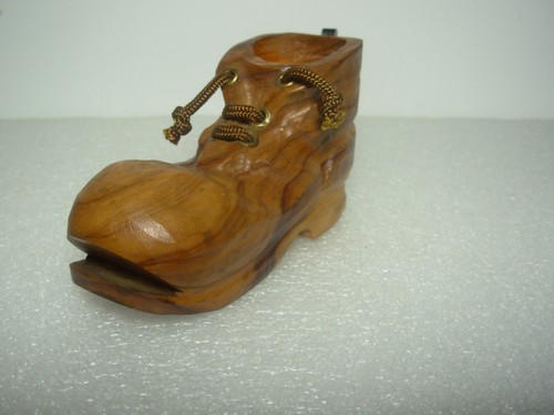 Carved wooden tea light - tea,
