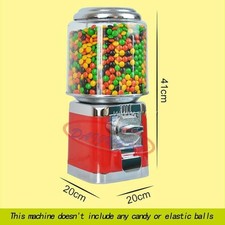 1PC Red Bulk Vending Gumball     Machine Wholesale Vending Products #ty