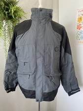 Scania Trucks Grey Motorcycle Jacket L Memorabilia Waterproof Fleece Trucker