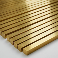 Brass Square Bar 6mm 10mm 12mm