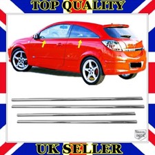 Chrome Windows Frame Trim 4 pcs For Vauxhall Opel ASTRA H GTC Coupe 2005 to 2010