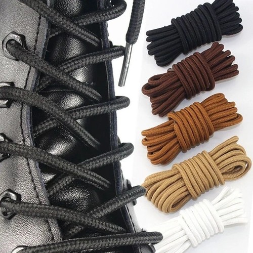Shoelaces round thin waxed - round,