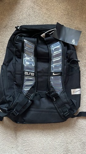 Nike elite backpack black and - backpack,
