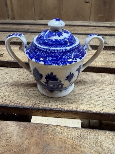 Vintage made japan blue - in,