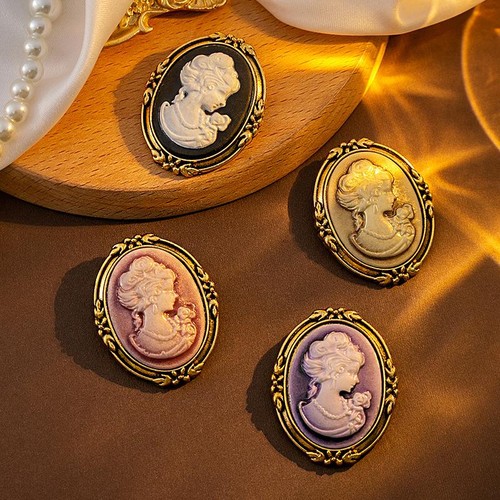 Vintage cameo elegant - vintage, queen