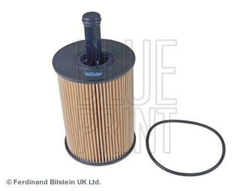 Blue print oil filter - blue,