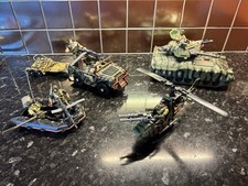 Vintage 1990s Chap Mei Soldier Force 6 Figures 3 Vehicles & Dinghy