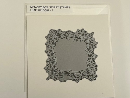 Memory box leaf window cutting - box,
