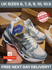 ASICS Gel-Kayano 14 White/Fjord Grey | UK Size 6 - 10.5 | Free Next Day Delivery