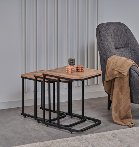 Rolling nesting tables set - rolling, of