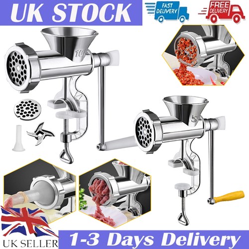 Manual meat grinder stainless - manual,
