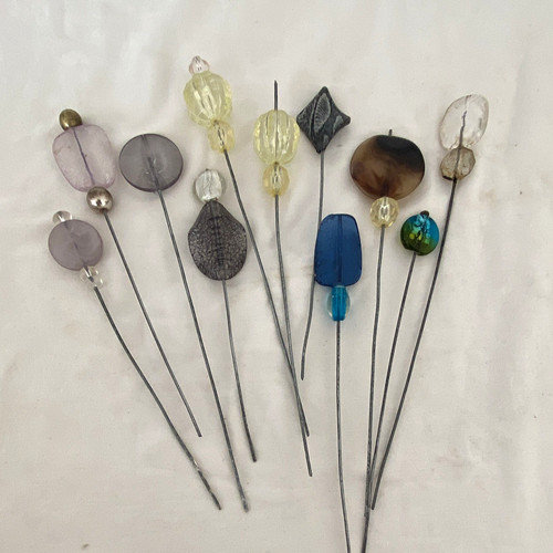 Vintage glass acrylic bead - vintage, /acrylic