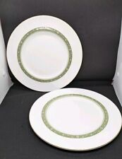 2 x Royal Doulton Rondelay 27cm Dinner Plates. H5004, 1st Quality, Excellent.